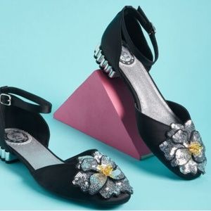 Miss L Fire Perfect Petunias Embellished Flat